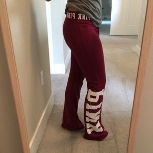 Maroon Sweats from Pink